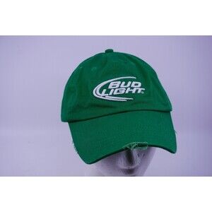 BUD LIGHT Green Shamrock St. Patricks Day Hat OFFICIAL ANHEUSER-BUSCH Product